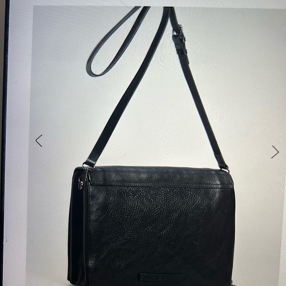 Elk Bolsi Large Black Computer Bag BNWOT - Picture 4 of 6